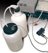 The Liquid Level Alert™ option allows users the convenience of continuous monitoring for both supply and waste bottles. 